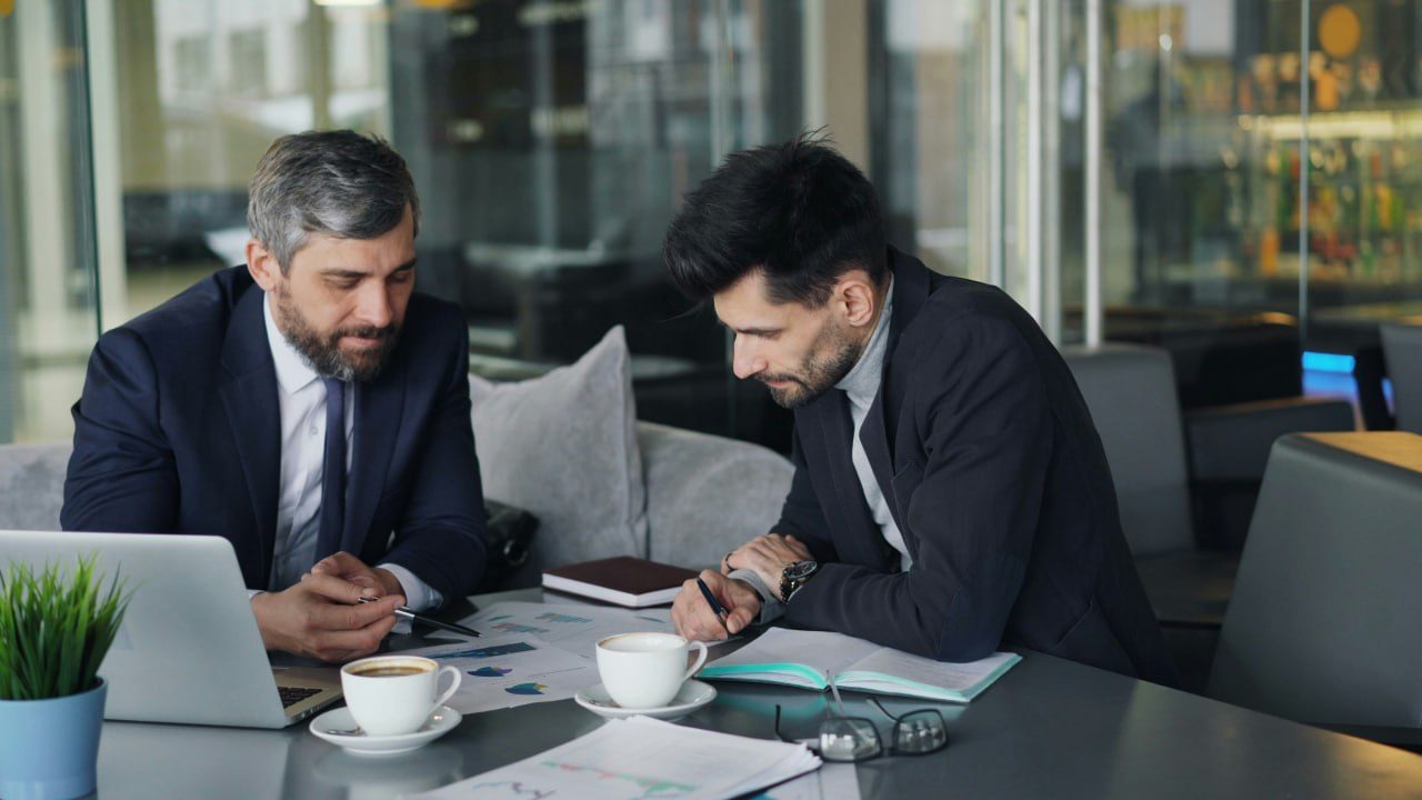 Licensed CPA reviewing tax relief options with a client